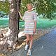 Dress made of knitted knitwear in the style of ' Chanel', Dresses, Chelyabinsk,  Фото №1