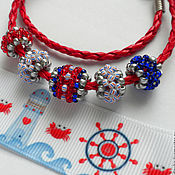 Материалы для творчества handmade. Livemaster - original item Charms for the sea bracelet. Handmade.