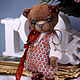 Teddy Bear Oliver. Teddy Bears. cosmoticdoll. Online shopping on My Livemaster.  Фото №2
