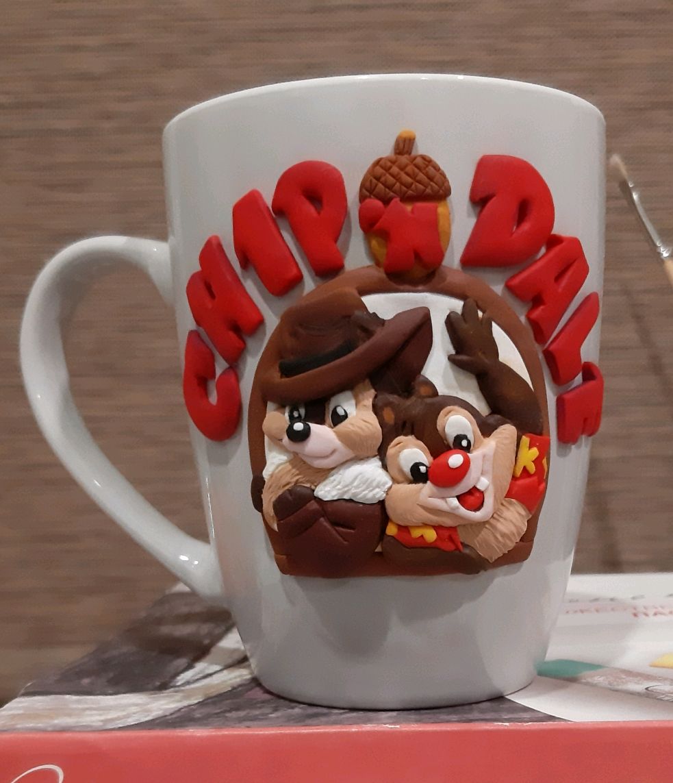 Чип и Дейл – купить на Ярмарке Мастеров – F8OTHRU | Кружки и чашки ...