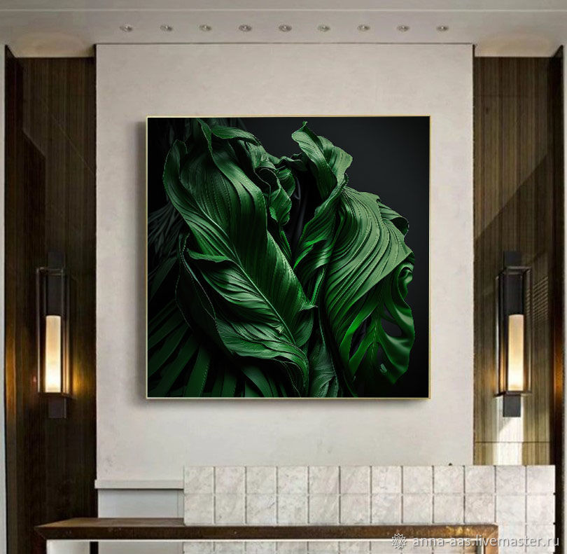 Картина маслом на холсте Абстрактная масляная живопись в интернет ...