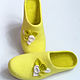  ' Sunny bouquet'. Slippers. Cozy Felt. Online shopping on My Livemaster.  Фото №2