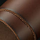 Buttero, Dark brown 0,8-1,0 мм; 1,2-1,4 мм., col. 06. Кожа. Demina Ekaterina. Ярмарка Мастеров.  Фото №4