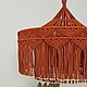 Заказать Люстра макраме D80см. Елена Волкова (macrame_nvkz). Ярмарка Мастеров. . Люстры Фото №3