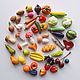 Овощи и фрукты из полимерной глины, Кукольная еда, Тюмень,  Фото №1