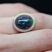 Украшения handmade. Livemaster - original item Opal ring 