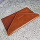 Заказать Туристический конверт для документов. ALEX FLAIR • leather goods. Ярмарка Мастеров. . Органайзер Фото №3