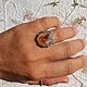 Кольцо с цитрином. Кольца. Karma-jewelry. Ярмарка Мастеров.  Фото №5