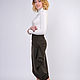 Order Wool skirt in boho style swamp color. Skirt Priority (yubkizakaz). Livemaster. . Skirts Фото №3