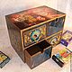 Order Mini dresser for Tarot cards Magic. Gifts from Irina Egorova. Livemaster. . Mini Dressers Фото №3