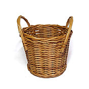 Для дома и интерьера handmade. Livemaster - original item Basket woven from paper vine 