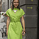 Bright green knitted dress, Dresses, Samara,  Фото №1