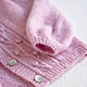 Цветочный кардиган вязаный для девочки. Кардиган. VA kids knitwear. Ярмарка Мастеров.  Фото №7