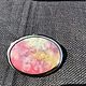 Brooch, 'Pink cloud', silk, Uhlig, Germany, Vintage accessories, Arnhem,  Фото №1