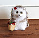 Hedgehog available with a basket. Stuffed Toys. handmade toys by Mari (handmademari). My Livemaster. Фото №6