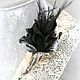 Flower from leather brooch peony. Brooches. silkjardin (silkjardin). Online shopping on My Livemaster.  Фото №2