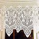 Curtain `Delicate patterns`  curtains handmade