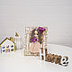 Macrame doll in photo frame 18/22. Interior doll. Kukly makrame NATALINI. Ярмарка Мастеров.  Фото №8