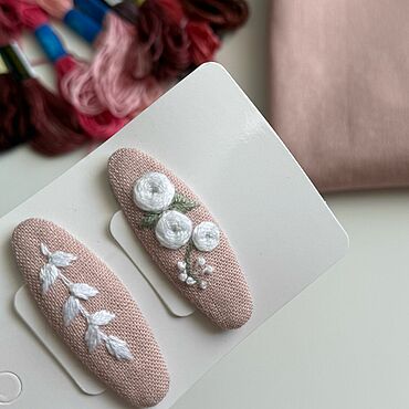 Украшения ручной работы. Ярмарка Мастеров - ручная работа Заколки ручной работы. Handmade.