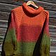 Sweater knit 'Autumn'. Sweater handmade, Sweaters, Samara,  Фото №1
