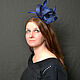 hat blue. Hats1. Novozhilova Hats. Online shopping on My Livemaster.  Фото №2