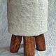 Табурет меховой. Табуреты. Aurora Fluffy Stools. Ярмарка Мастеров.  Фото №4