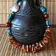 Бусы Янтарное море. Колье. Мария Полякова mashavp (mashavp-beads). Ярмарка Мастеров.  Фото №6