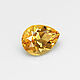 Заказать Цитрин природный медовый "Груша", 19.93 ct. Сергей DivoS (divos-stones). Ярмарка Мастеров. . Кольца Фото №3