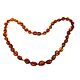 Beads amber for children, for teenagers girl natural stones cognac. Beads2. BalticAmberJewelryRu Tatyana. Online shopping on My Livemaster.  Фото №2