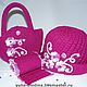 Set for girls 'Lilac wonder', Headwear Sets, Mogilev-Podolsky,  Фото №1