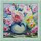 Painting pink roses 'Roses of hope'. Pictures. irina-churina (irina-churina). Online shopping on My Livemaster.  Фото №2