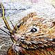 Embroidered stitch pattern mouse William. Pictures. Irina  Art embroidery. My Livemaster. Фото №6