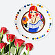 Decorative plate on Helen's wall as a gift on February 14th, Gifts for March 8, Moscow,  Фото №1