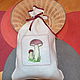 Linen bag for mushrooms 'Borovichok', Pockets, Ramenskoye,  Фото №1