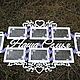 Photo frame Our family. Photo frames. WoodCraft32. My Livemaster. Фото №6