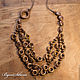 Multi-row beads of wood 'Samara'. Necklace. BijouSiberia. My Livemaster. Фото №6
