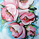 Pintura al óleo flores de color Rosa, Pictures, Rossosh,  Фото №1