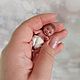 Силиконовая малышка 5 см. Куклы Reborn. Силиконовые куклы Ольги Максюковой .. Ярмарка Мастеров.  Фото №5