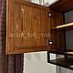 Шкафчик в ванную комнату. Шкафы. WOOD LOFT (woodloftmsk). Ярмарка Мастеров.  Фото №4