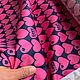 Костюмно-плательный хлопок LOVE MOSCHINO. Италия. Ткани. Люблю ткани. Интернет-магазин Ярмарка Мастеров.  Фото №2