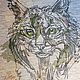 Lynx. Design for machine embroidery. Embroidery tools. Nata-xa_1. My Livemaster. Фото №4