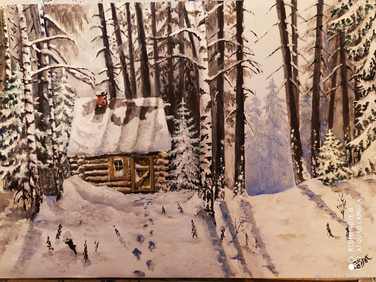 Зимовье в живописи художников