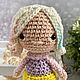 Вязаная кукла Энид из сериала "Уэнсдей". Амигуруми куклы и игрушки. Дари Креатив | Подарки ручной работы (dari-kreativ). Ярмарка Мастеров.  Фото №6