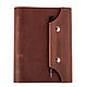 Diary made of genuine leather on rings with magnetic buttons. Notebooks. Ptaho (Ольга). My Livemaster. Фото №4