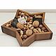 Wooden Star Planters Foodbox Box Christmas Decor, Packing box, Moscow,  Фото №1