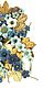Долина Синей Птицы. Колье из натуральной кожи. Колье. ms. Decorator. Интернет-магазин Ярмарка Мастеров.  Фото №2