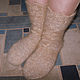 Women's knitted socks Golden lace, Socks, Klin,  Фото №1
