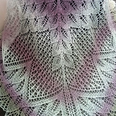 Аксессуары ручной работы. Ярмарка Мастеров - ручная работа Шаль "Ода". Handmade.