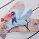 Order Mittens felted Watercolor painting. crafts philosophy. Livemaster. . Mittens Фото №3
