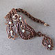 Bracelet 'primrose' made of copper with pearls, Bead bracelet, Vladimir,  Фото №1